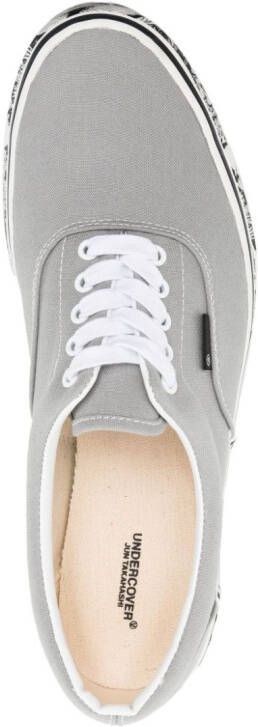 Undercover lace-up low-top sneakers Grey