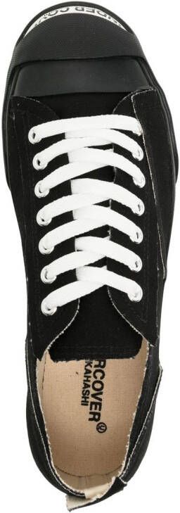 Undercover logo-print low-top sneakers Black