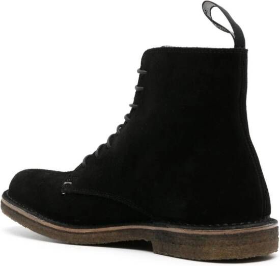 Undercover x Astorflex lace-up leather boots Black