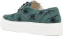Undercoverism floral-print lace-up sneakers Green - Thumbnail 3