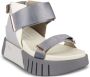 United Nude Delta Run leather sandals Grey - Thumbnail 1