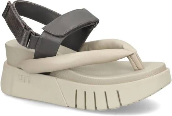 United Nude Delta Thong platform sandals Neutrals