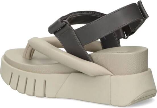 United Nude Delta Thong platform sandals Neutrals