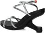United Nude Eamz Lee 100mm metallic sandals Grey - Thumbnail 3