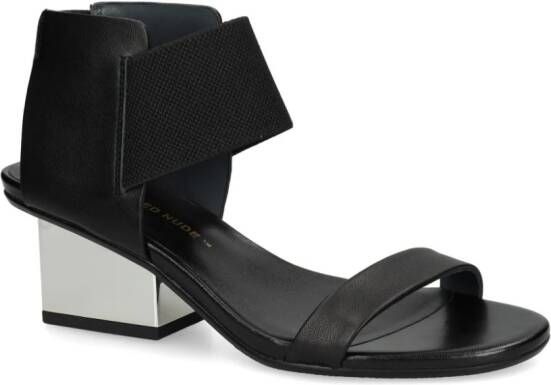 United Nude Raila 60mm leather sandals Black