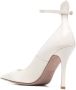 Valentino Garavani 100mm Tan-Go leather pumps White - Thumbnail 3