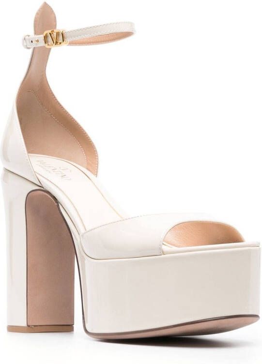 Valentino Garavani 120mm platform sandals Neutrals