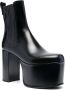Valentino Garavani 130mm leather ankle boots Black - Thumbnail 2