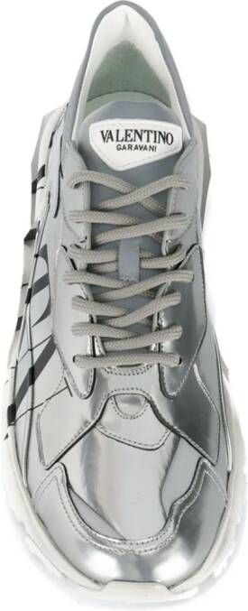 Valentino Garavani Bounce low-top sneakers Silver