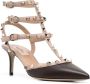 Valentino Garavani caged Rockstud 65mm pumps Brown - Thumbnail 2