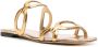 Valentino Garavani Chain 1967 flat sandals Gold - Thumbnail 2