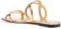 Valentino Garavani Chain 1967 flat sandals Gold - Thumbnail 3
