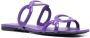 Valentino Garavani Chain 1967 flat sandals Purple - Thumbnail 2