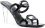 Valentino Garavani Chain transparent-heel sandals Black - Thumbnail 2