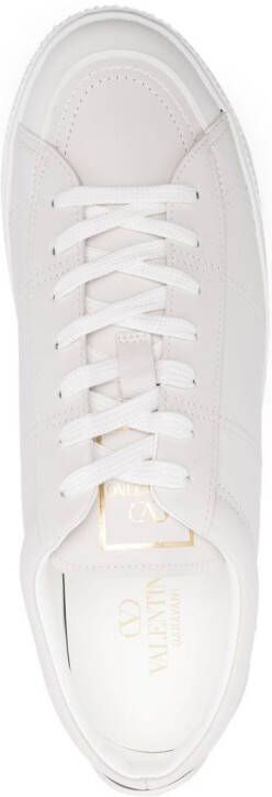 Valentino Garavani Cityplanet low-top leather sneakers White