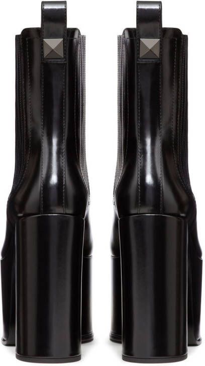 Valentino Garavani Club platform 125mm boots Black