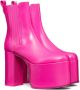 Valentino Garavani Club platform ankle boots Pink - Thumbnail 2