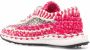 Valentino Garavani crochet low-top sneakers Pink - Thumbnail 3