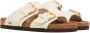 Valentino Garavani double-strap leather sandals White - Thumbnail 2