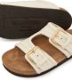 Valentino Garavani double-strap leather sandals White - Thumbnail 5