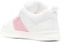 Valentino Garavani embossed-logo leather sneakers White - Thumbnail 3