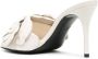 Valentino Garavani floral appliqué leather mules White - Thumbnail 3