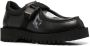 Valentino Garavani Flowersity leather buckle shoes Black - Thumbnail 2