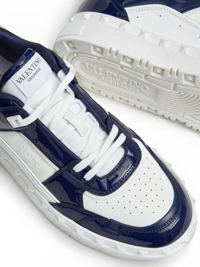 Valentino Garavani Freedots leather sneakers White