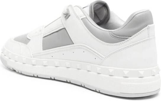 Valentino Garavani Freedots panelled Rockstud-detail sneakers White
