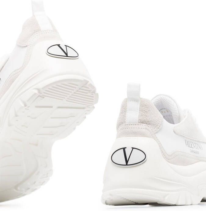 Valentino Garavani Gumboy leather sneakers White