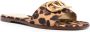 Valentino Garavani leopard-print buckle sandals Brown - Thumbnail 2