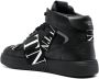 Valentino Garavani VL7N mid-top leather sneakers Black - Thumbnail 3