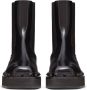 Valentino Garavani M-Way Rockstud Beatle 50mm leather boots Black - Thumbnail 4