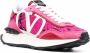 Valentino Garavani Lacerunner lace panelled sneakers Pink - Thumbnail 2