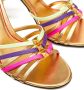 Valentino Garavani metallic Rockstud strappy sandals Gold - Thumbnail 5