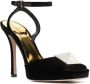 Valentino Garavani One Stud 115mm stiletto sandals Black - Thumbnail 2