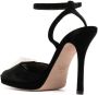 Valentino Garavani One Stud 115mm stiletto sandals Black - Thumbnail 3