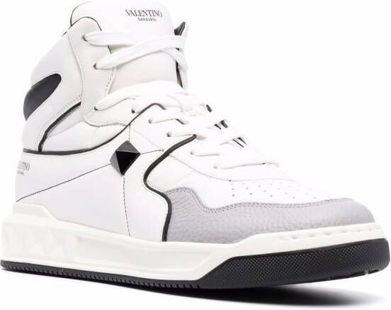 Valentino Garavani One Stud high-top sneakers White