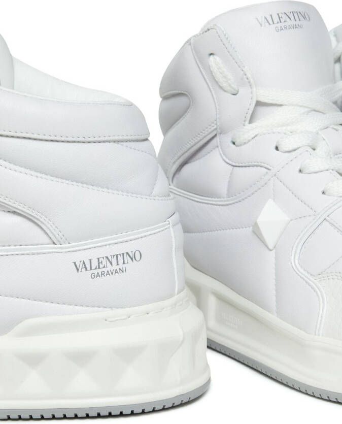 Valentino Garavani One Stud high-top sneakers White