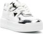 Valentino Garavani One Stud leather chunky sneakers White - Thumbnail 2