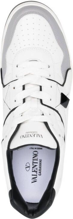 Valentino Garavani One Stud mid-top sneakers White