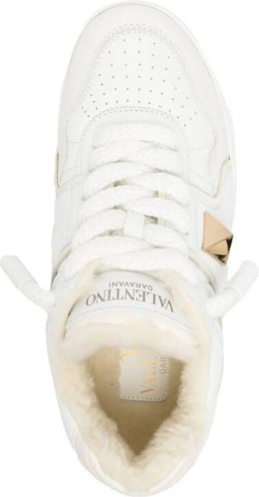 Valentino Garavani One Stud XL flatform sneakers White