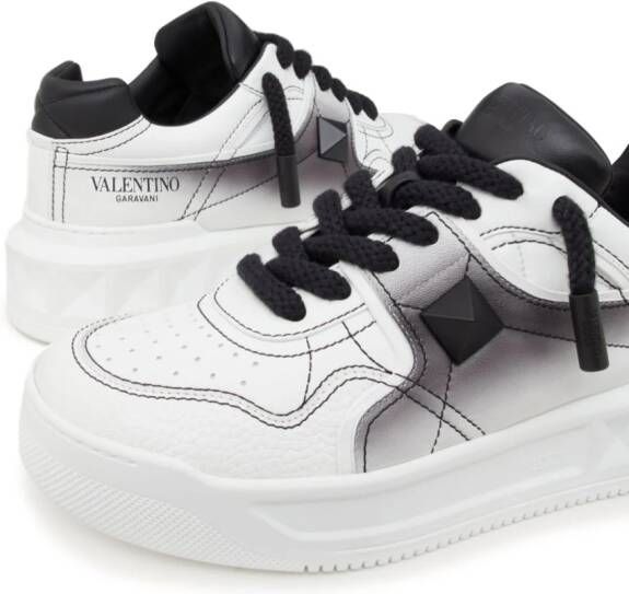 Valentino Garavani One Stud XL leather sneakers White