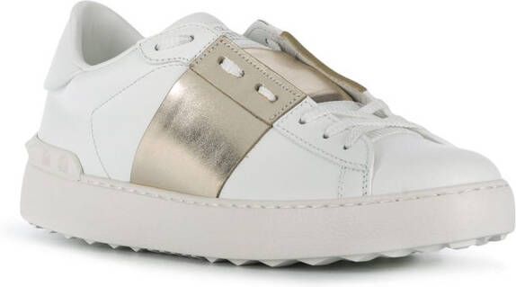 Valentino Garavani Open low-top leather sneakers White