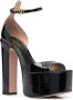 Valentino Garavani platform open-toe sandals Black - Thumbnail 2