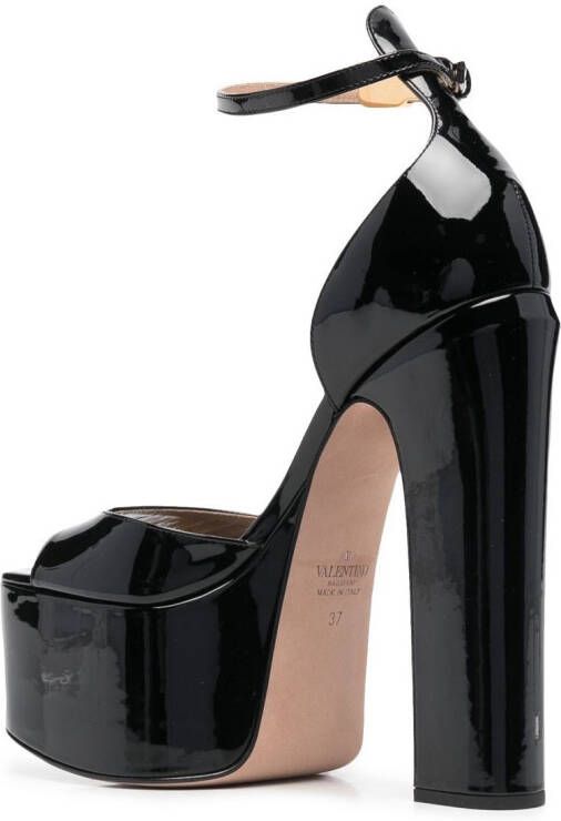 Valentino Garavani platform open-toe sandals Black