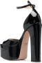 Valentino Garavani platform open-toe sandals Black - Thumbnail 3