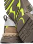 Valentino Garavani Rockrunner camouflage-print leather sneakers Brown - Thumbnail 3