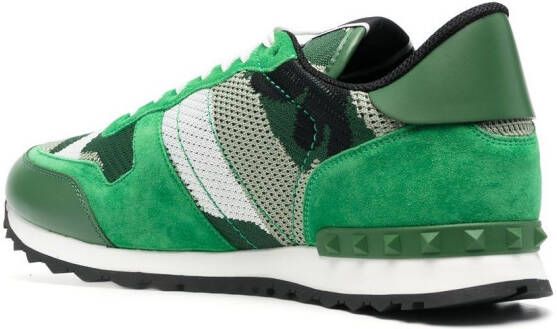 Valentino Garavani Rockrunner low-top sneakers Green