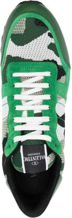 Valentino Garavani Rockrunner low-top sneakers Green
